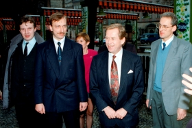 Bogdan Zdrojewski i Waclav Havel